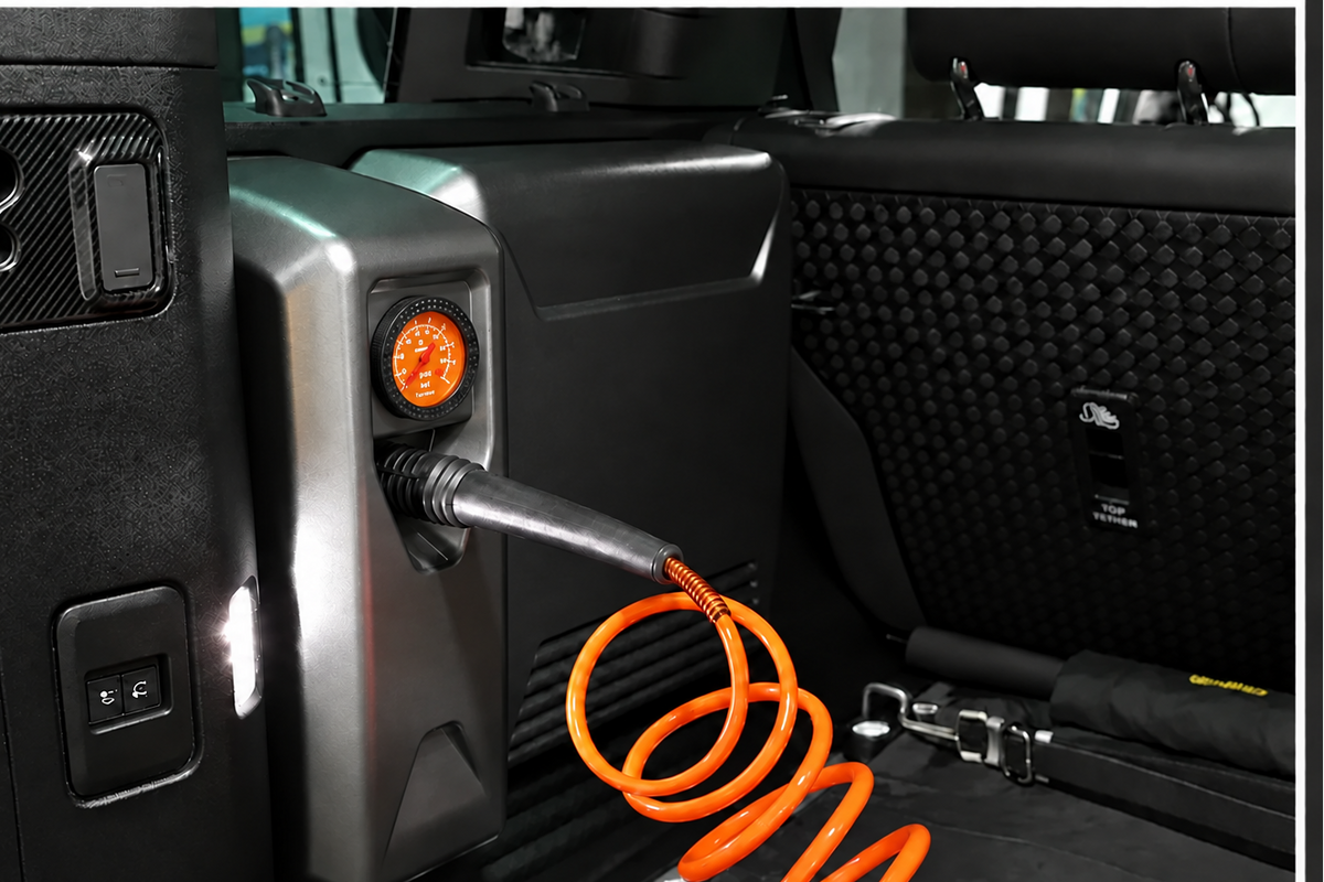 Built in Air Compressor – Suits Defender 90, 110 & 130