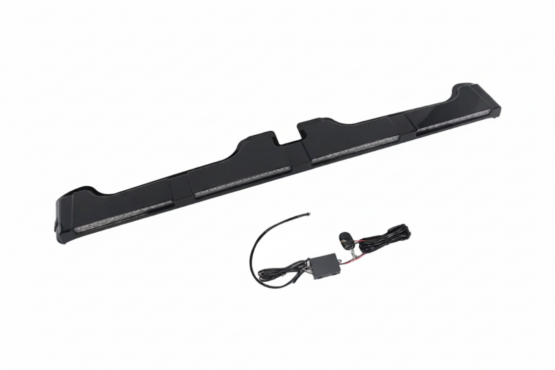 4 LED Roof Light Bar (Gloss Black) - Suits Grenadier / Quartermaster | Aftermarket