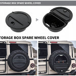 Spare Wheel Cover Storage Box (Black) - Suits INEOS Grenadier | Aftermarket