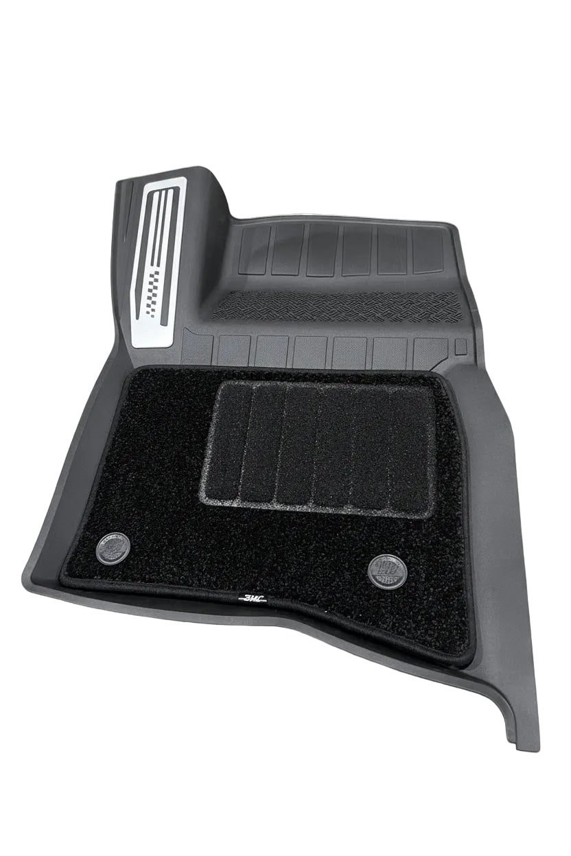 Deep Dish TPE Mat Set – Suits Defender 110 - Optional Carpet Insert