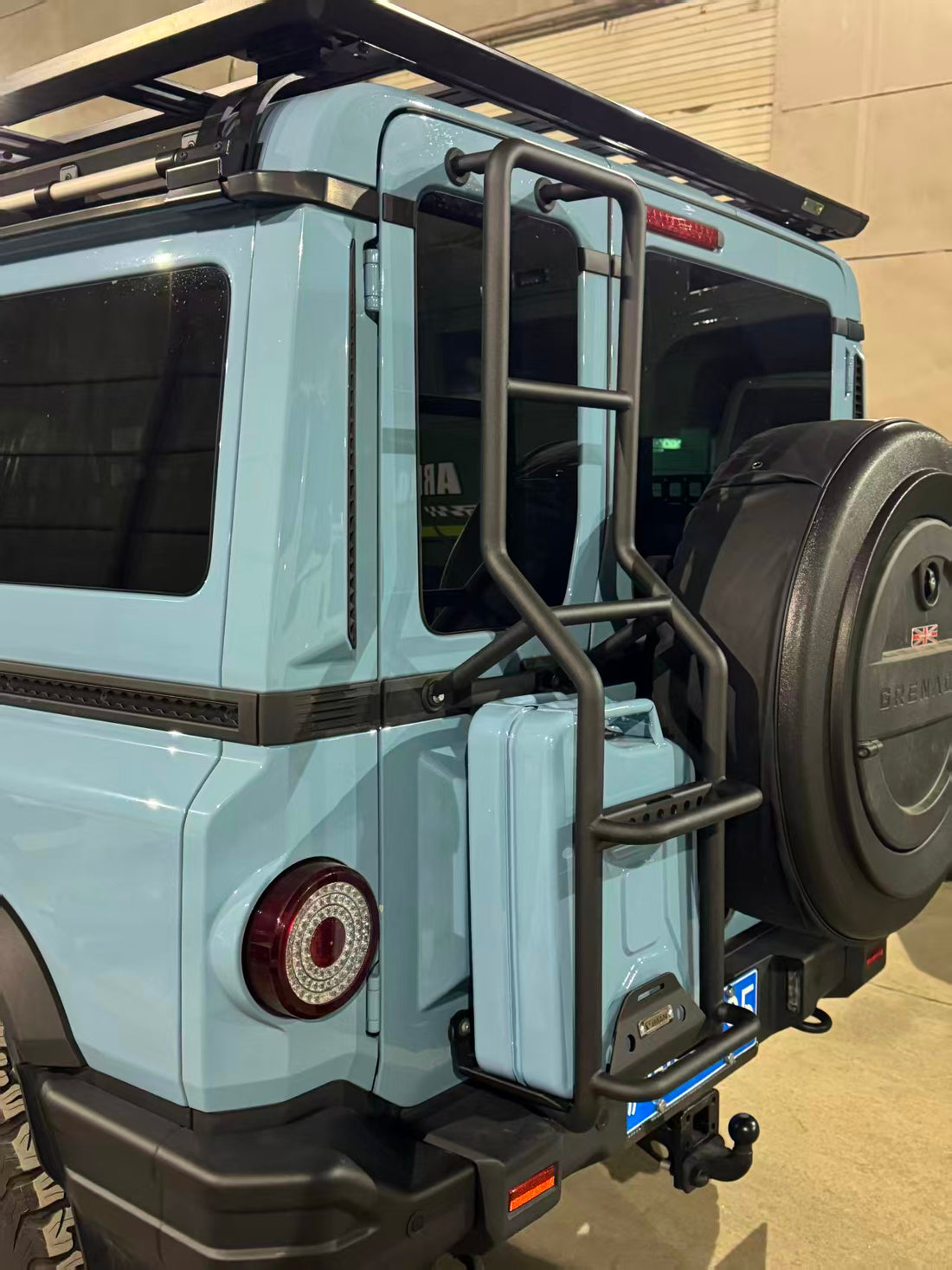 Rear Ladder / Jerry Can Holder - Suits INEOS Grenadier | Aftermarket