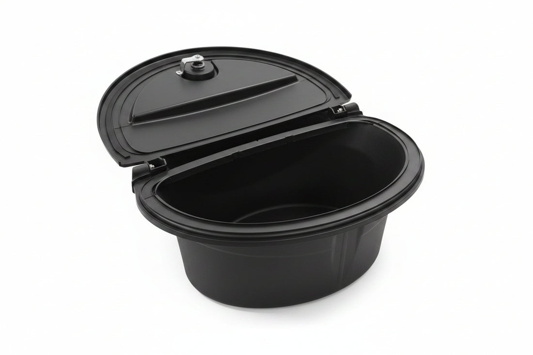 Spare Wheel Cover Storage Box (Black) - Suits INEOS Grenadier | Aftermarket