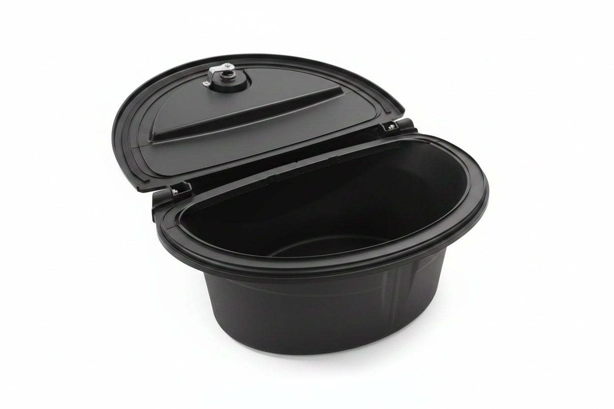 INEOS Grenadier Spare Wheel Cover Storage Box (Black)