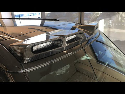 Light Bar 4 LED + Control Unit (Carbon Fibre)