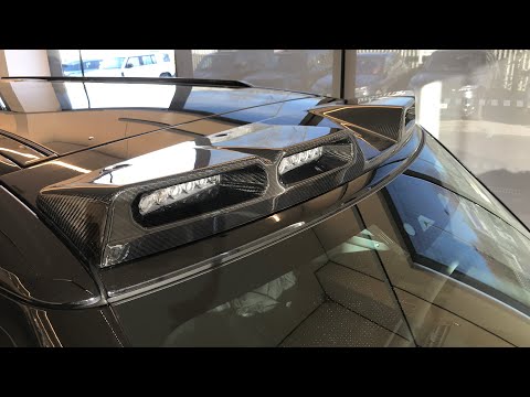 Light Bar 4 LED + Control Unit (Carbon Fibre)