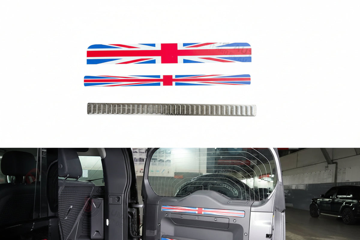 Tailgate Trim Kit 3PC - Union Jack – Suits Defender 90 / 110 / 130