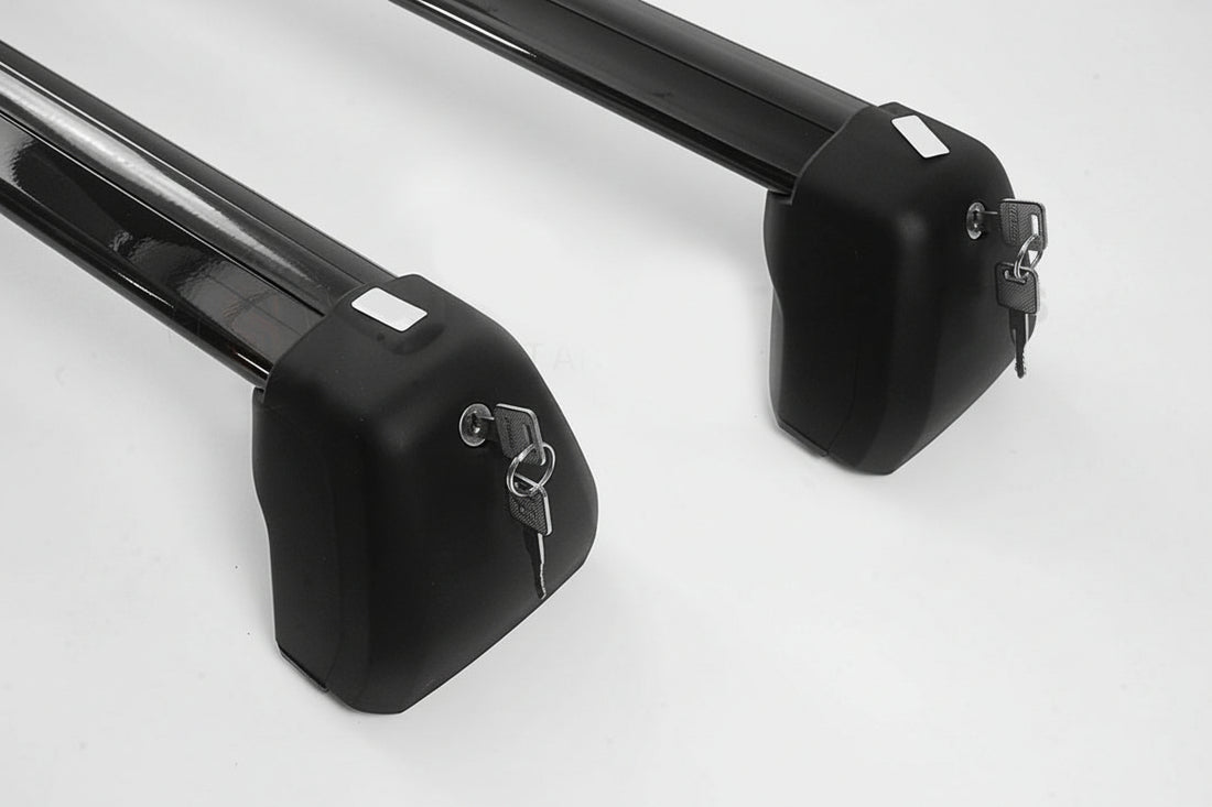Roof Cross Bars 110 Black – Suits Defender 110
