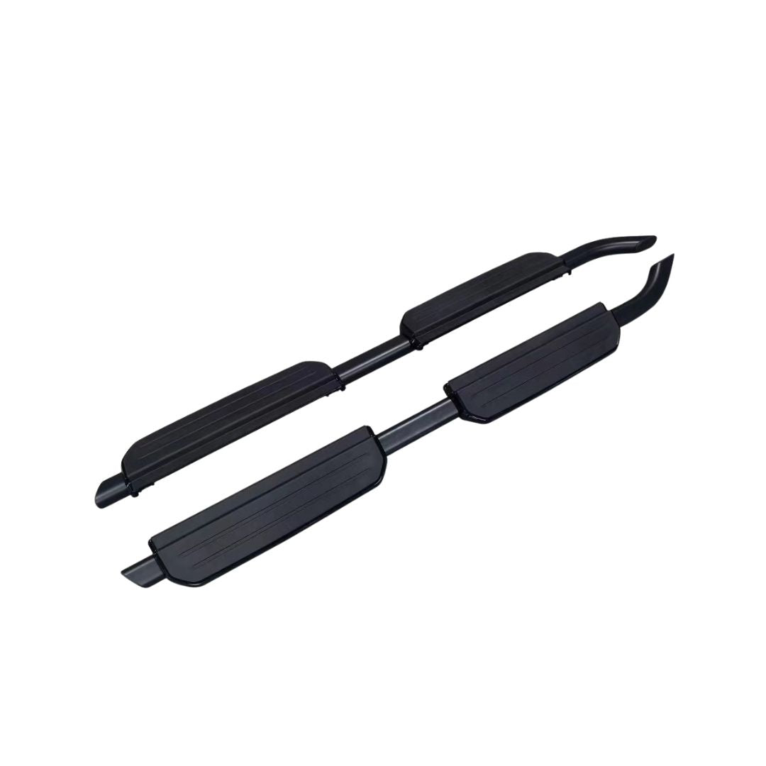 Black Side Steps – OEM Style Alloy Running Boards - Suits Defender 110/130