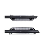 Black Side Steps – OEM Style Alloy Running Boards - Suits Defender 110/130