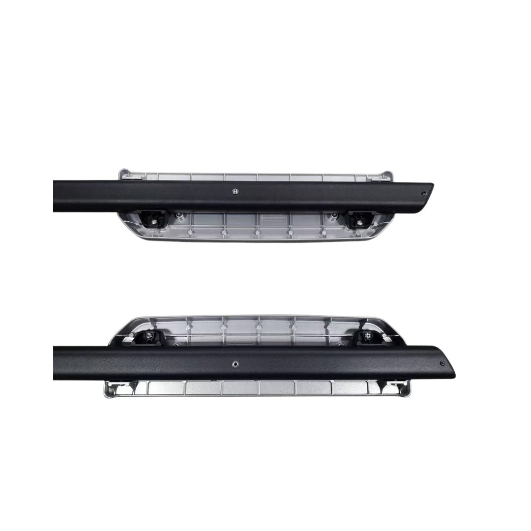 Black Side Steps – OEM Style Alloy Running Boards - Suits Defender 110/130