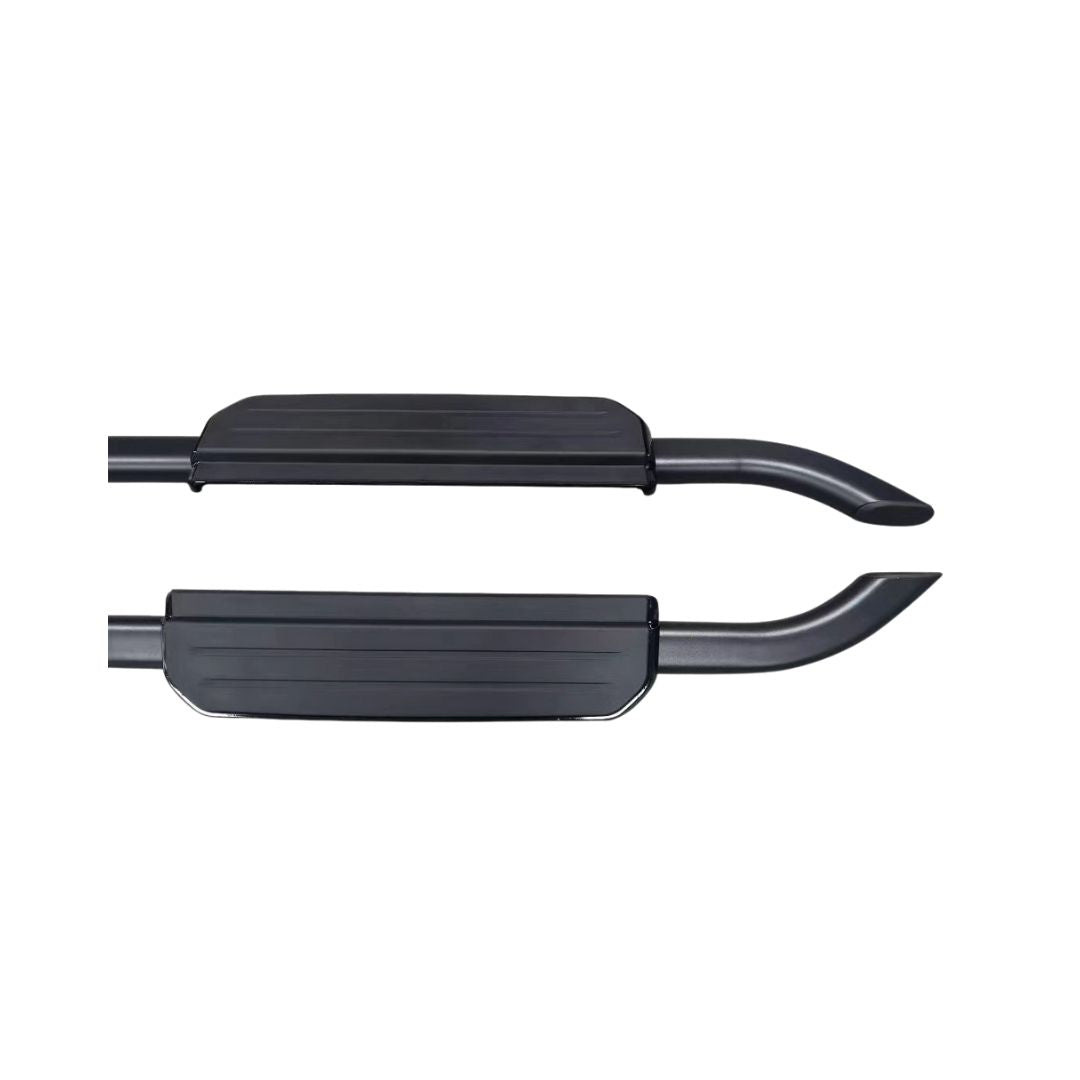 Black Side Steps – OEM Style Alloy Running Boards - Suits Defender 110/130