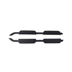 Black Side Steps – OEM Style Alloy Running Boards - Suits Defender 110/130