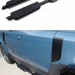 Black Side Steps – OEM Style Alloy Running Boards - Suits Defender 110/130