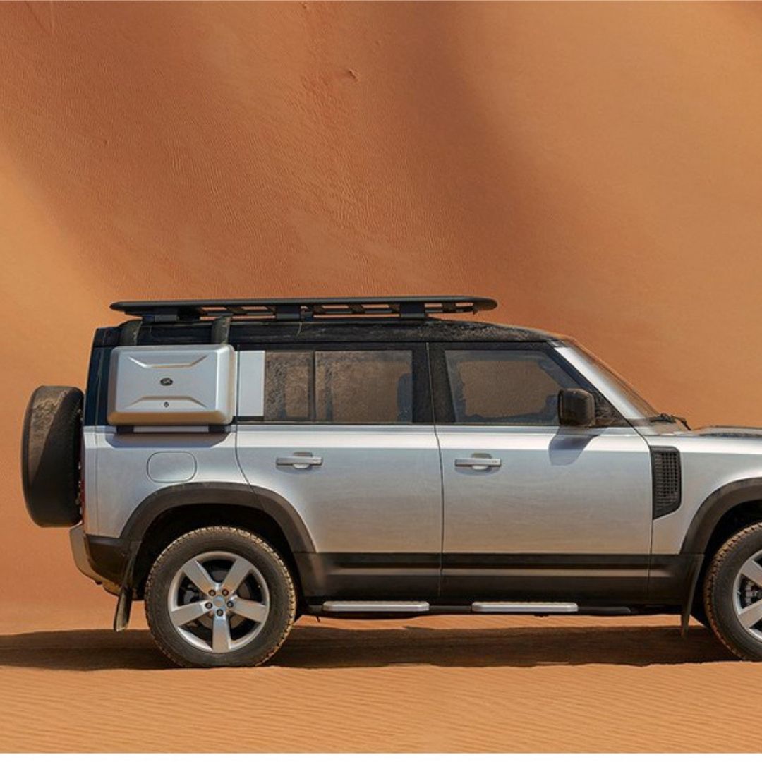 Expedition Roof Rack – Suits Defender 110 - All Black