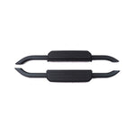 Black Side Steps –  Alloy Running Boards - Suits Defender 90
