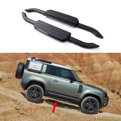 Defender 90 Side Steps (Black)
