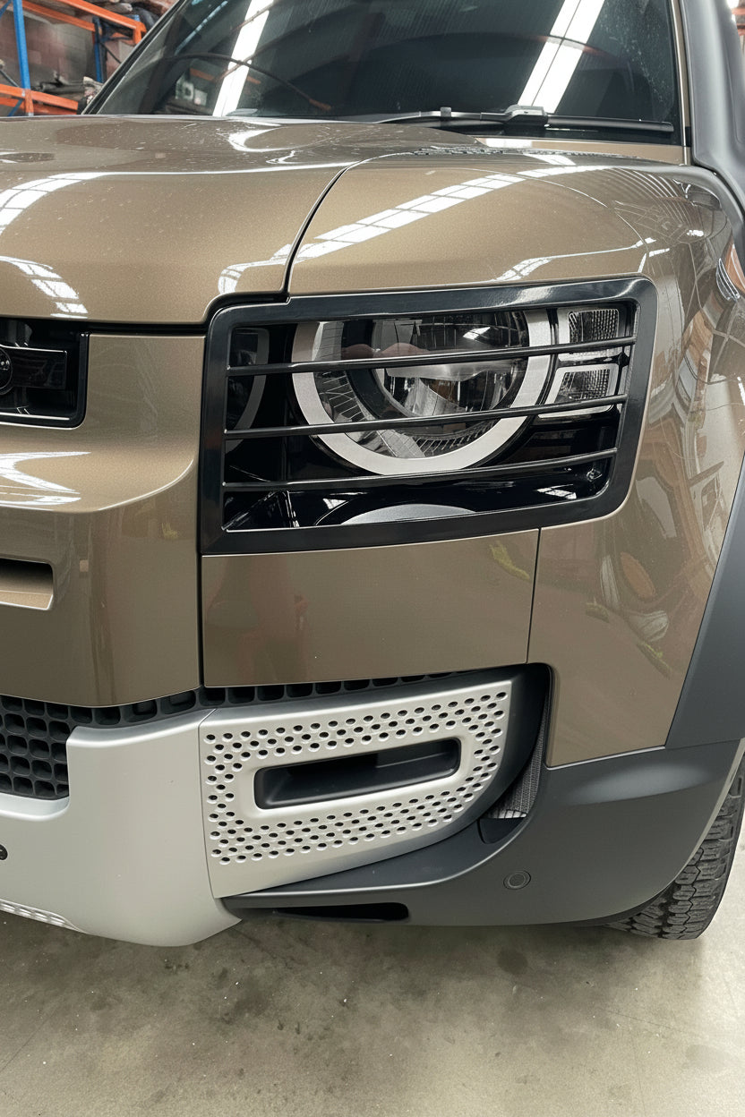 Headlight Grille Set – 2 Piece Black