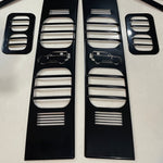 Tail Light Grille Set – 4 Piece Black