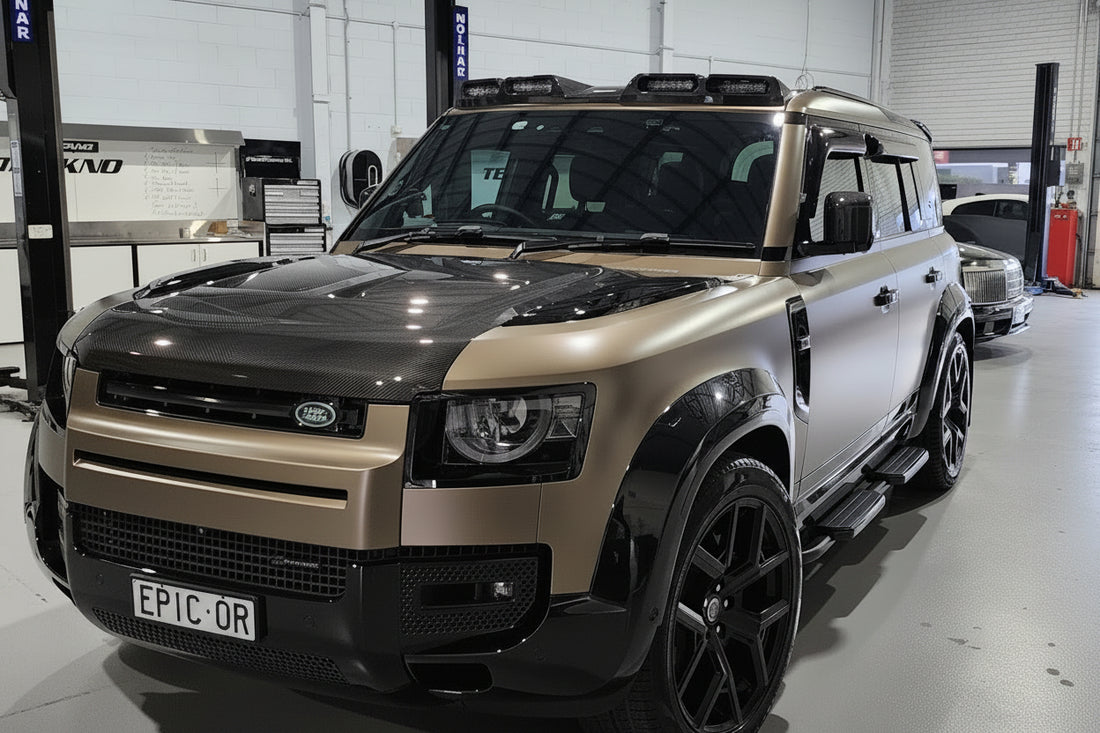 Carbon Fibre Bonnet -Suits Defender 90/110/130