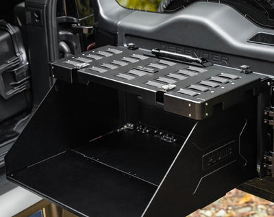 Tailgate Multi Function Fold Out Platform PLUMB – Suits Defender 90 / 110 / 130