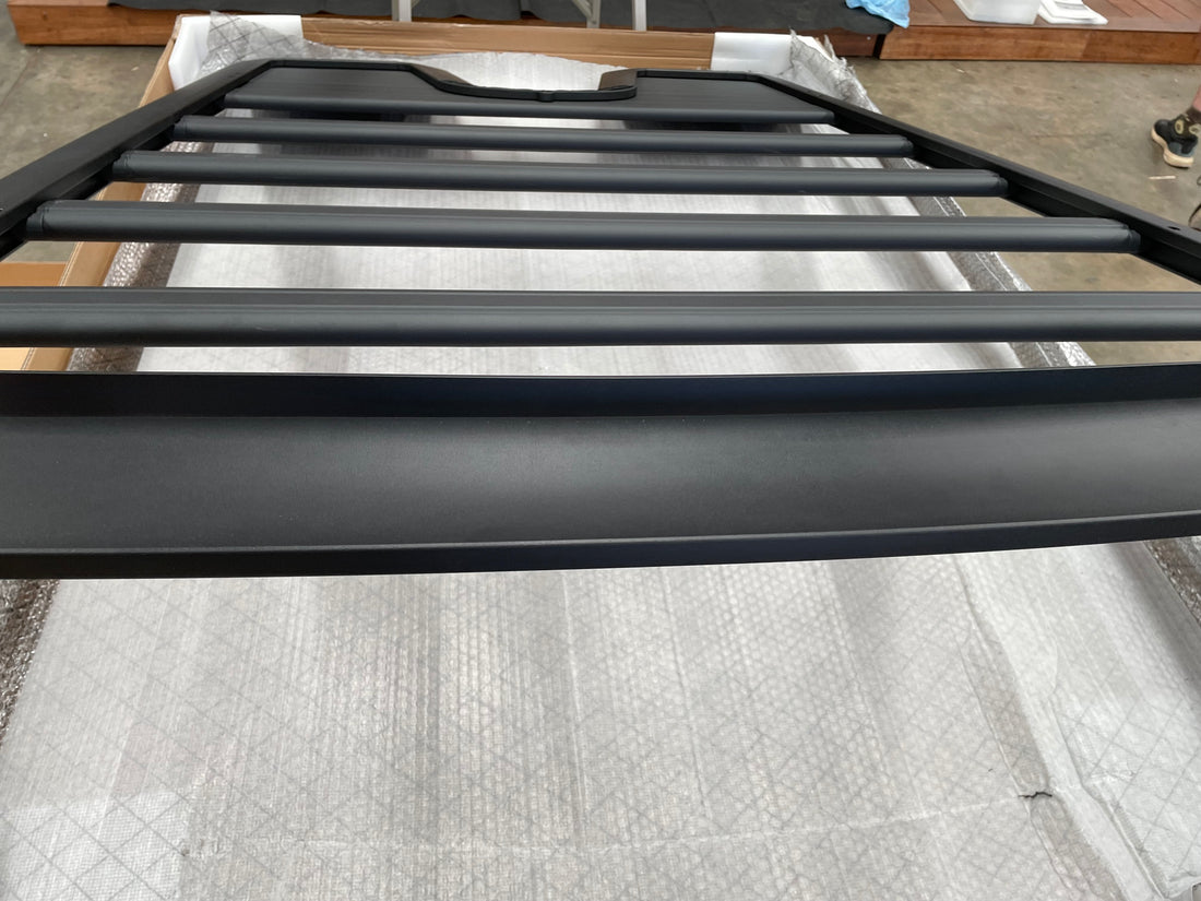 Expedition Roof Rack – Suits Defender 110 - All Black