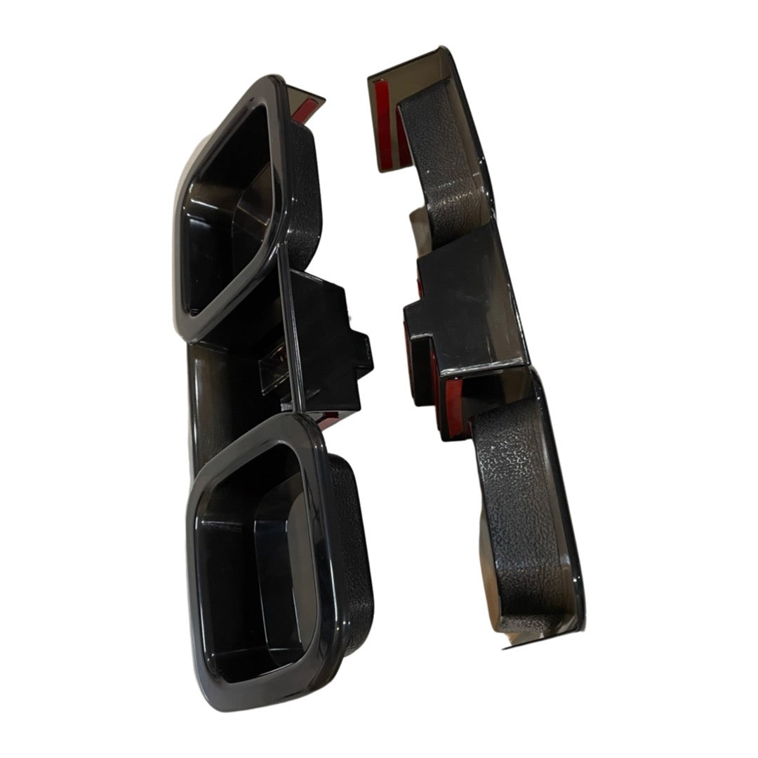 Smoke Tail Lamp Covers – Suits Defender 90 / 110 / 130