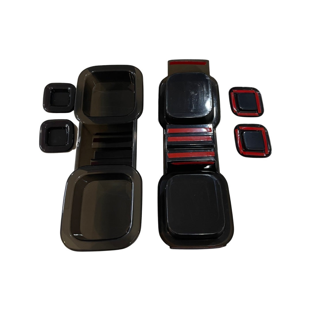 Smoke Tail Lamp Covers – Suits Defender 90 / 110 / 130