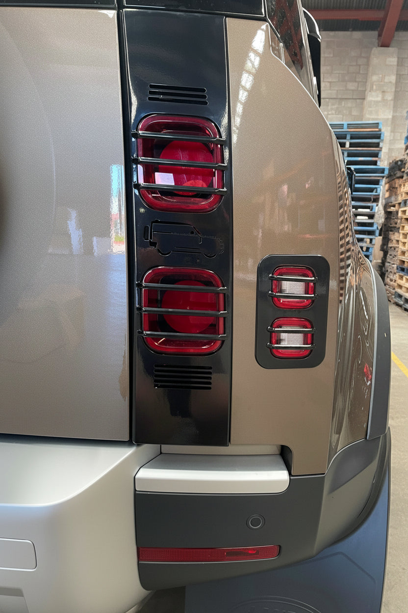 Tail Light Grille Set – 4 Piece Black