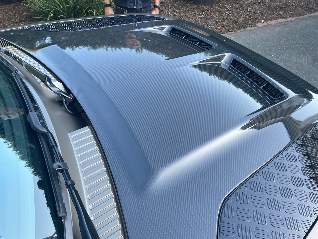 Carbon Fibre Bonnet -Suits Defender 90/110/130