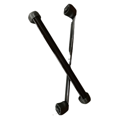 Roof Cross Bars 110 Black – Suits Defender 110