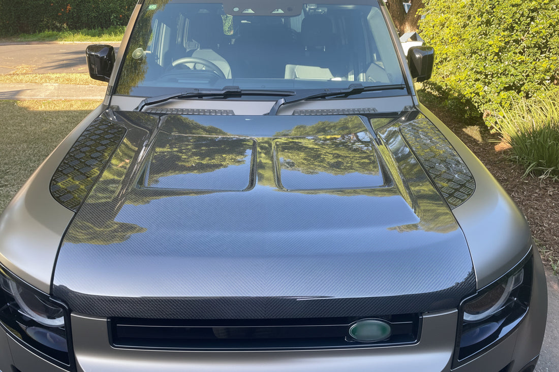 Carbon Fibre Bonnet -Suits Defender 90/110/130
